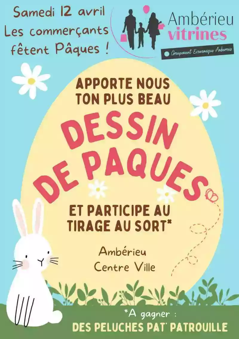 Fête de Pâques avec Vitrines d’Ambérieu !