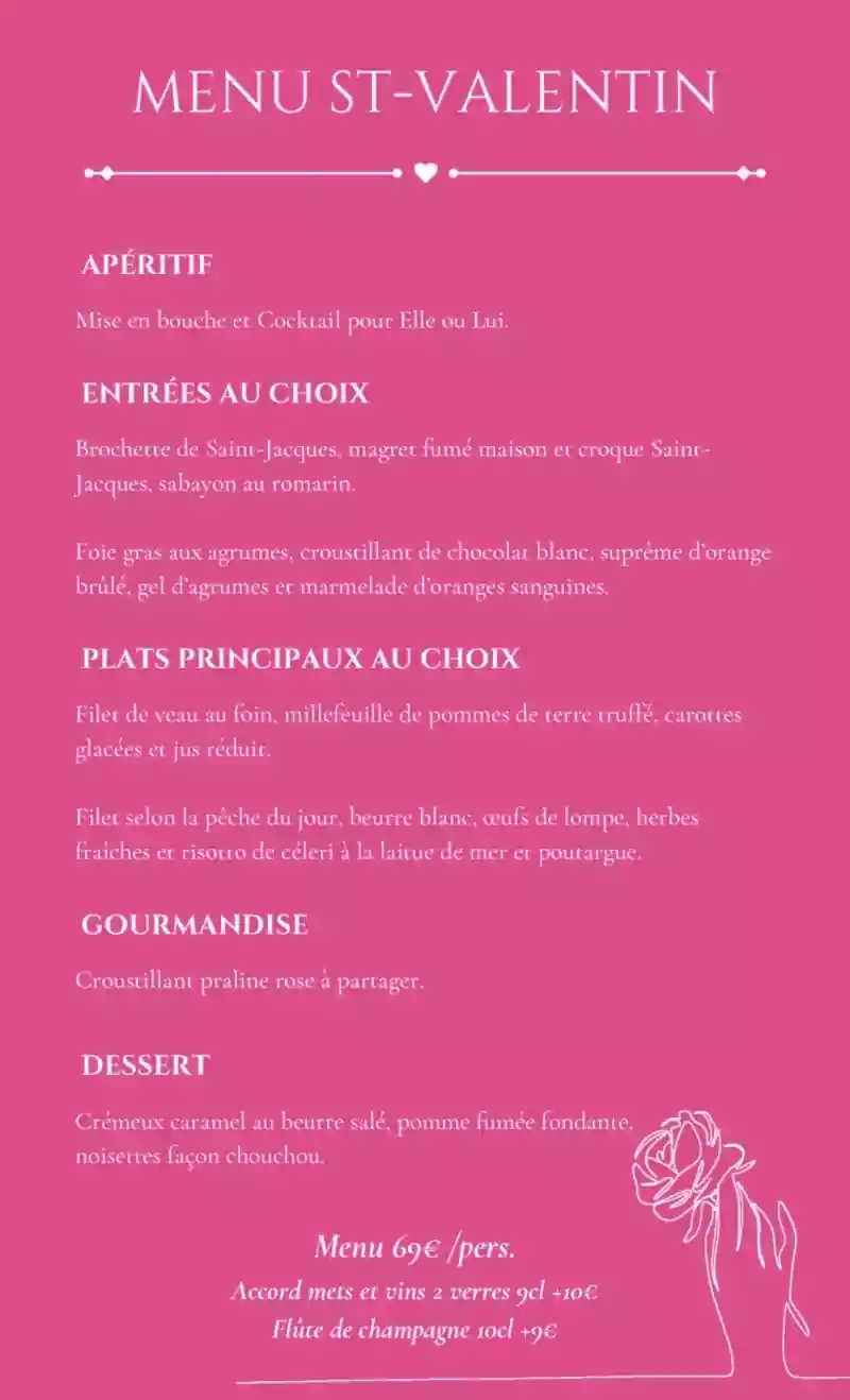Saint-Valentin avec le Restaurant Le Loup