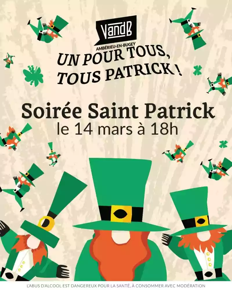 V and B - Un pour tous, tous Patrick !